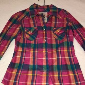 just a cheap shirt women’s button up small